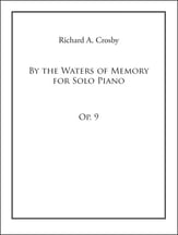 By the Waters of Memory for Solo Piano piano sheet music cover